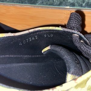 GUCCI SUPREME GG CANVAS BLOOM PRINT GREEN FLOWER SNEAKER 💚